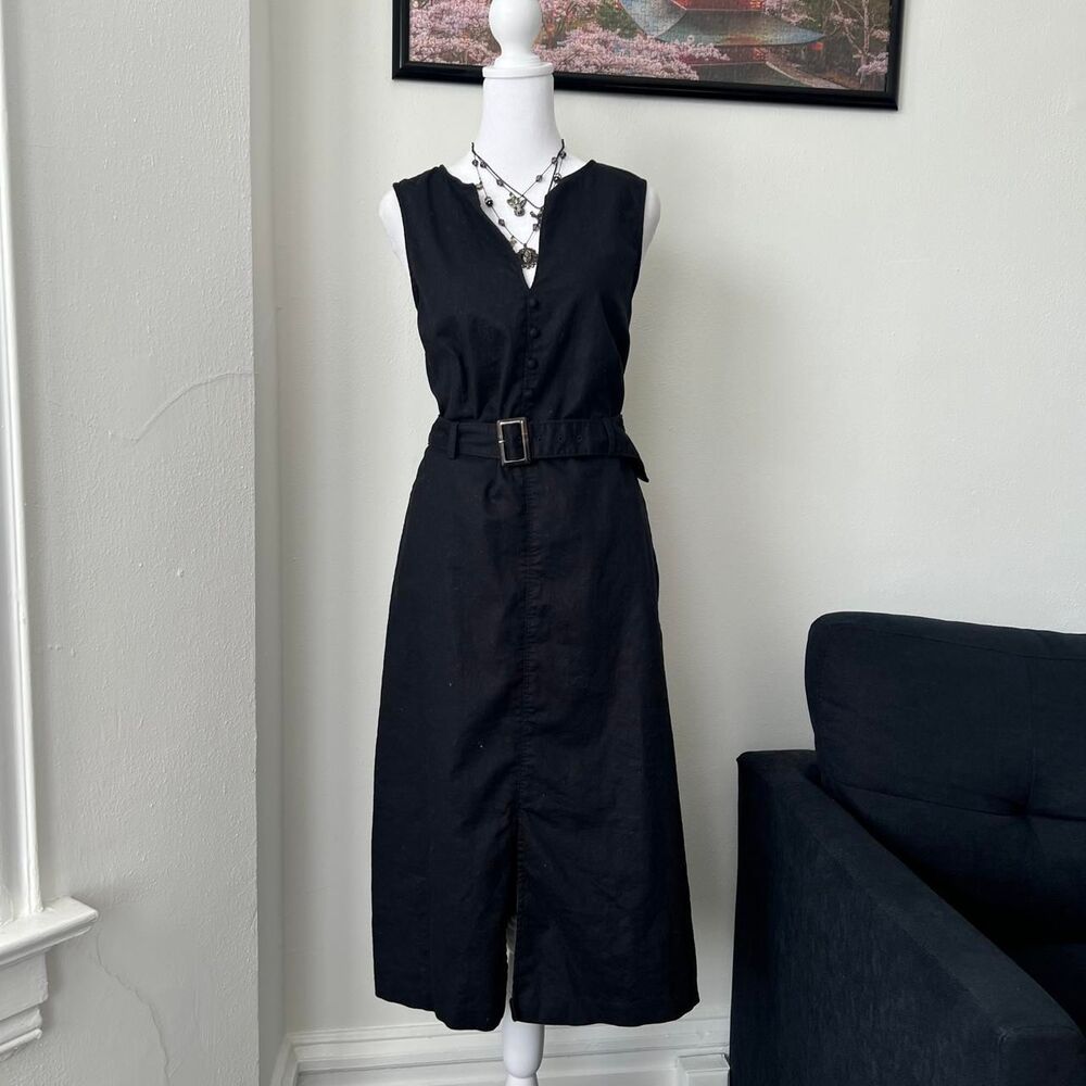Banana Republic Black dress waist belt